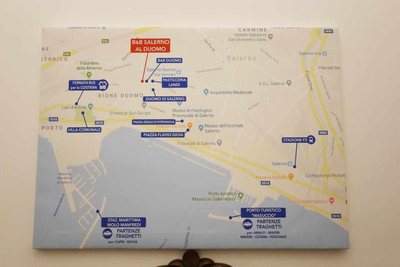 B&B Salerno Al Duomo Dış mekan fotoğraf
